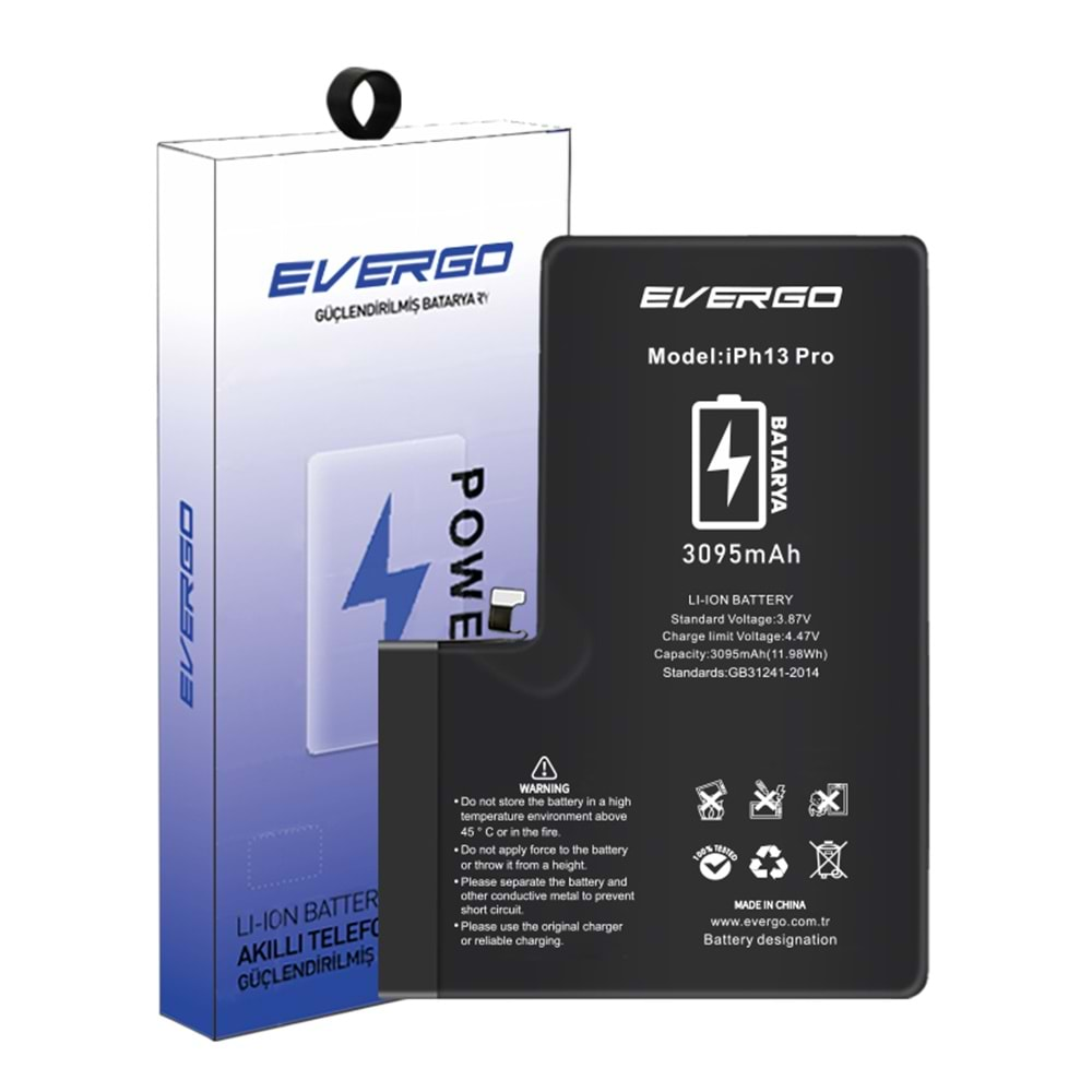 İPHONE 13 PRO EVERGO HİGH BATTERY