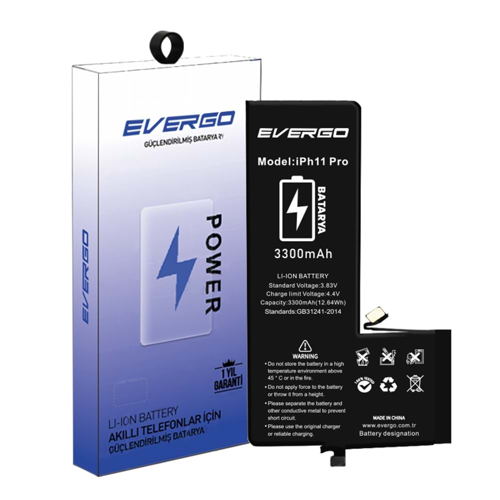 İPHONE 11 PRO EVERGO HİGH BATTERY