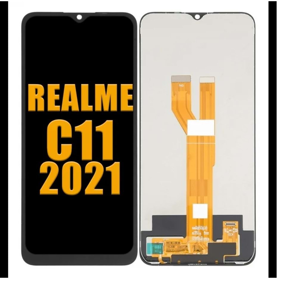 REALME C11 (SİYAH) EKRAN ÇITASIZ