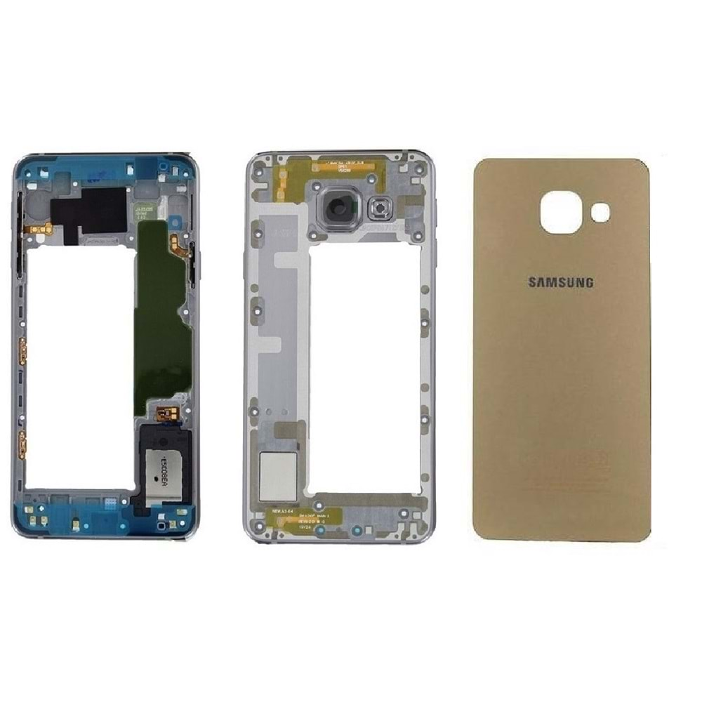 SAMSUNG A310 (A3 2016) DOLU KASA - GOLD - YSR