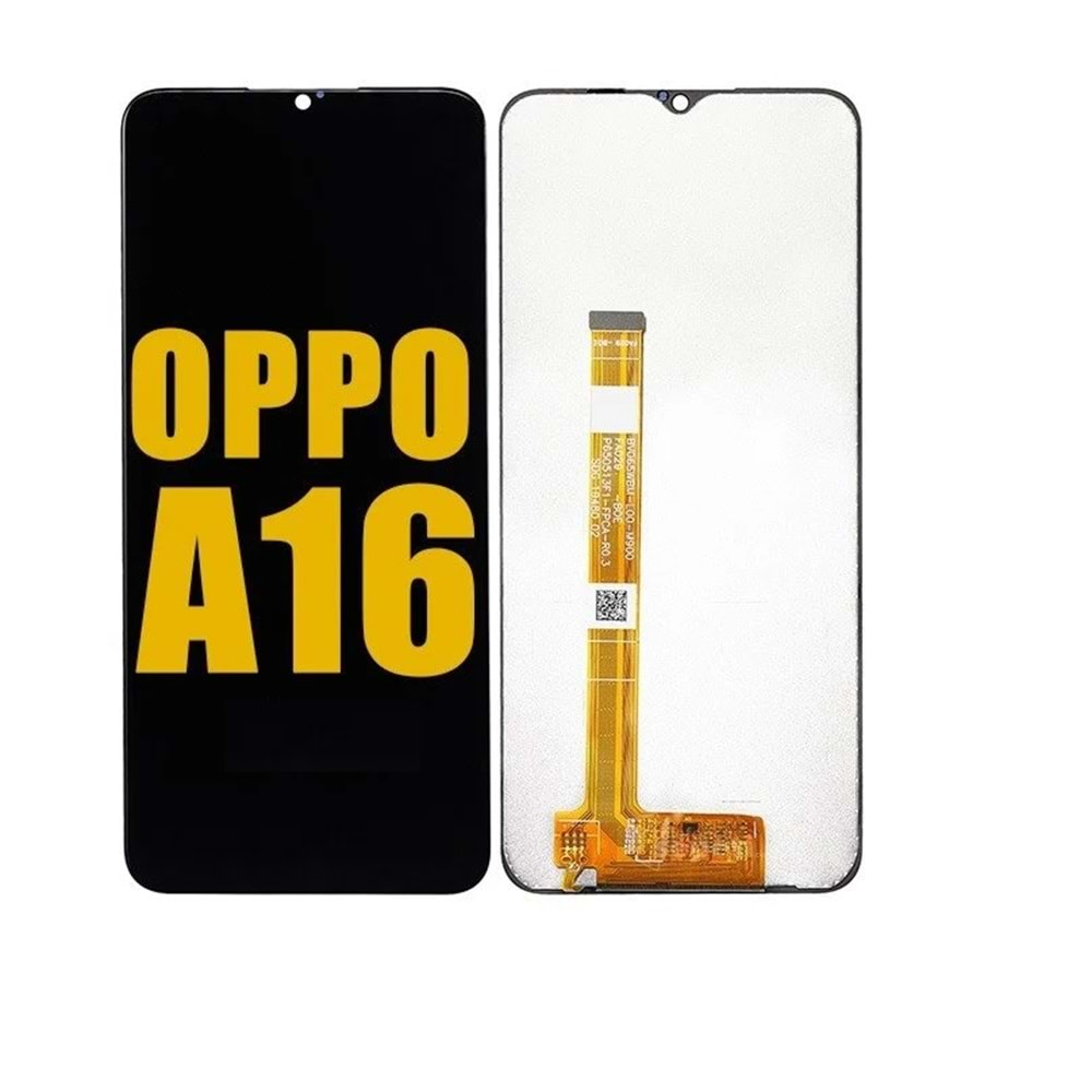 OPPO A16-C25-A56-A54S (SİYAH) ÇİN ORJ EKRAN ÇITASIZ