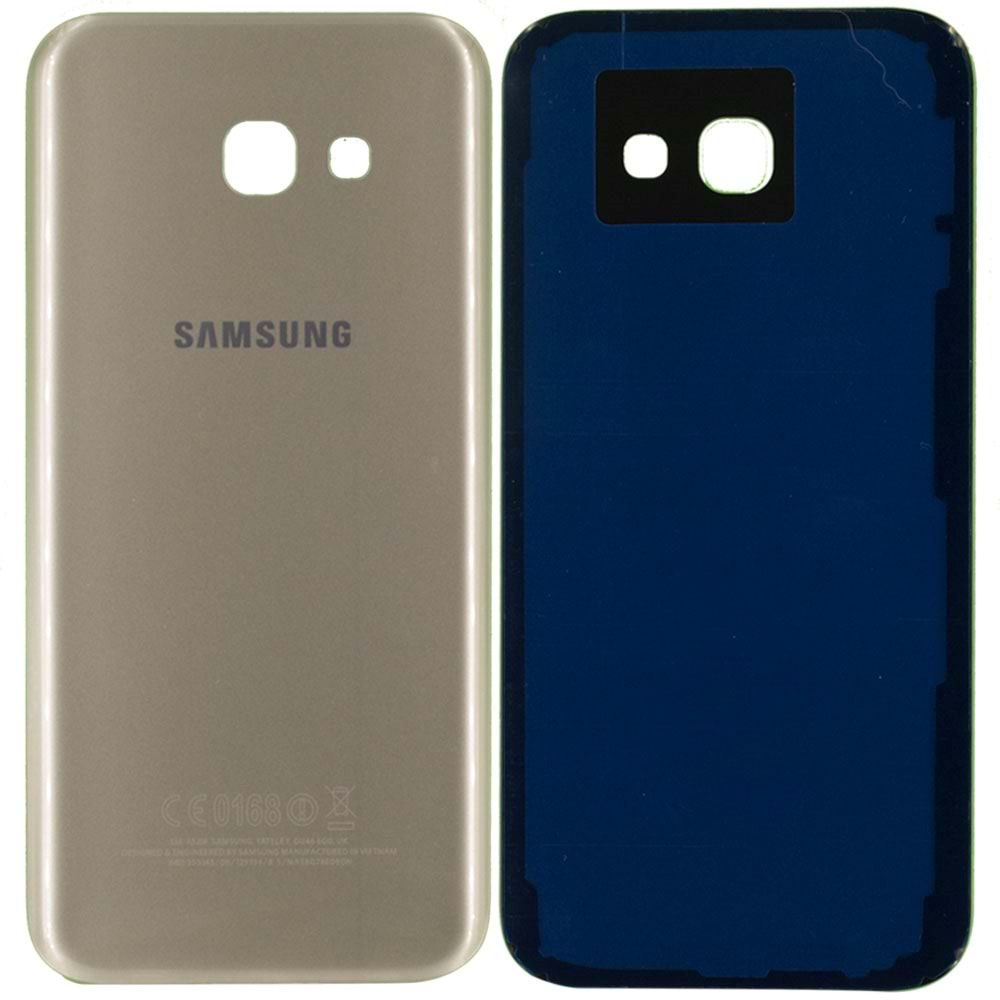 SAMSUNG A720 (A7 2017) ARKA KAPAK - GOLD - YSR