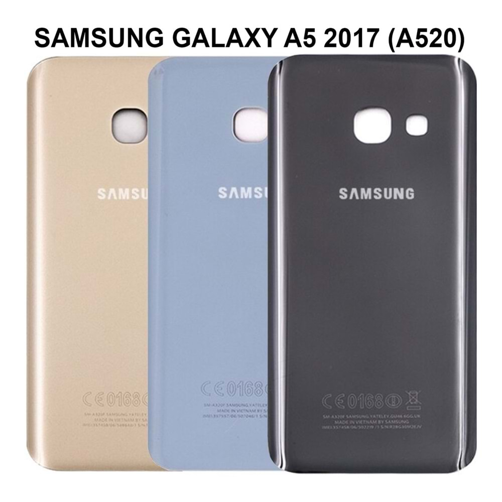 SAMSUNG A520 (A5 2017) ARKA KAPAK - BLUE - YSR