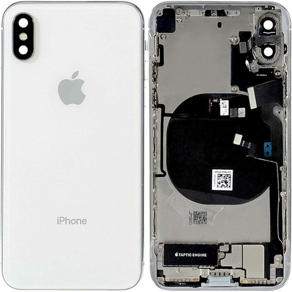 İPHONE XS KASA DOLU - SILVER - YSR