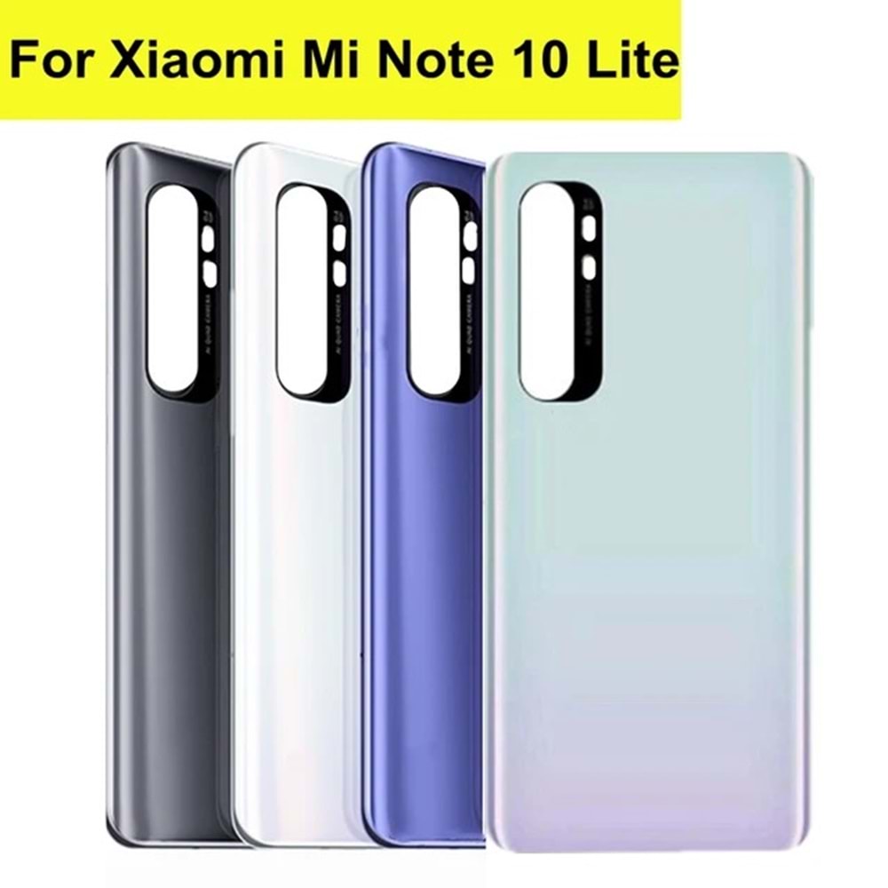 XİAOMİ Mİ NOTE 10 LİTE ARKA KAPAK - WHITE - YSR