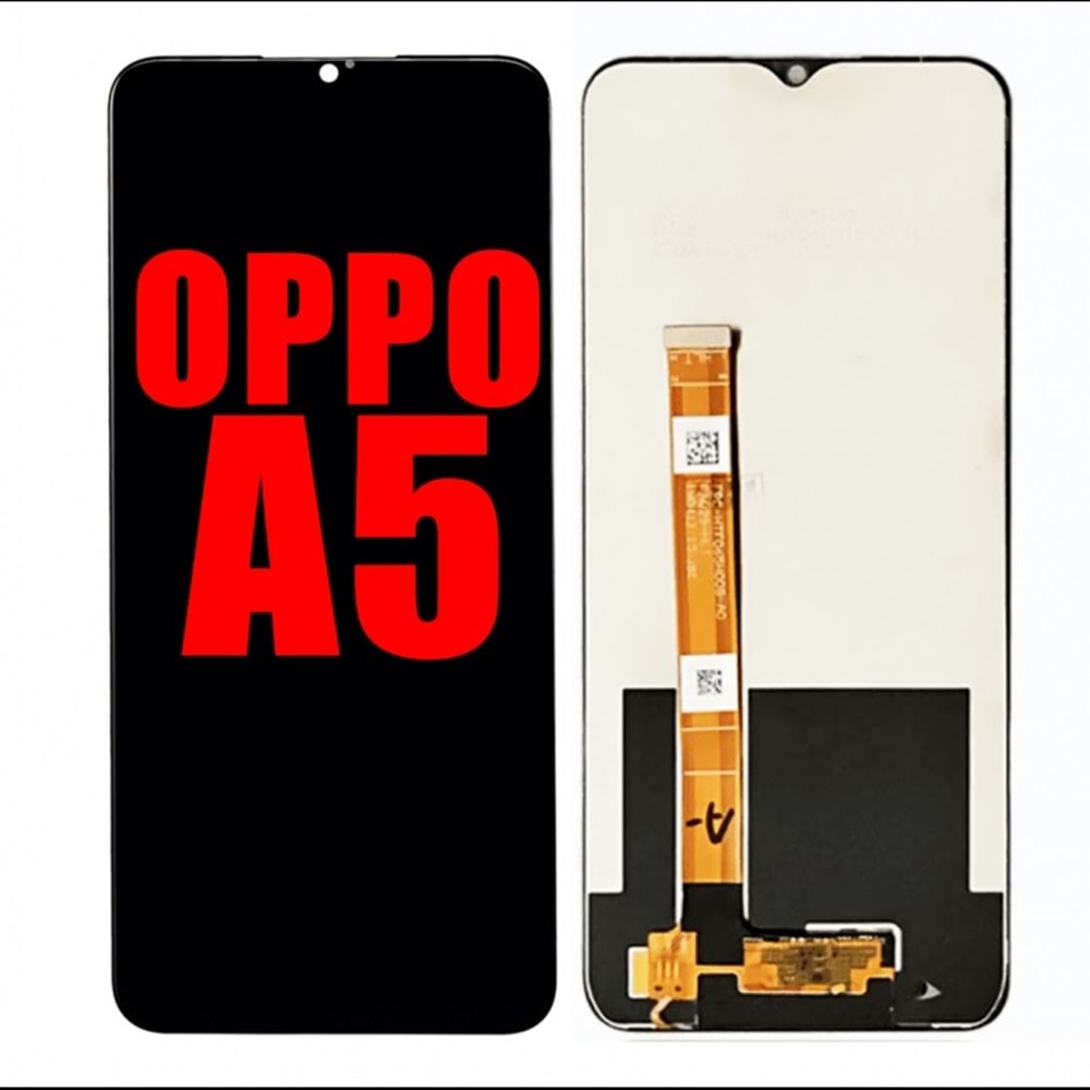 OPPO A5 2020 (SİYAH) EKRAN ÇITALI