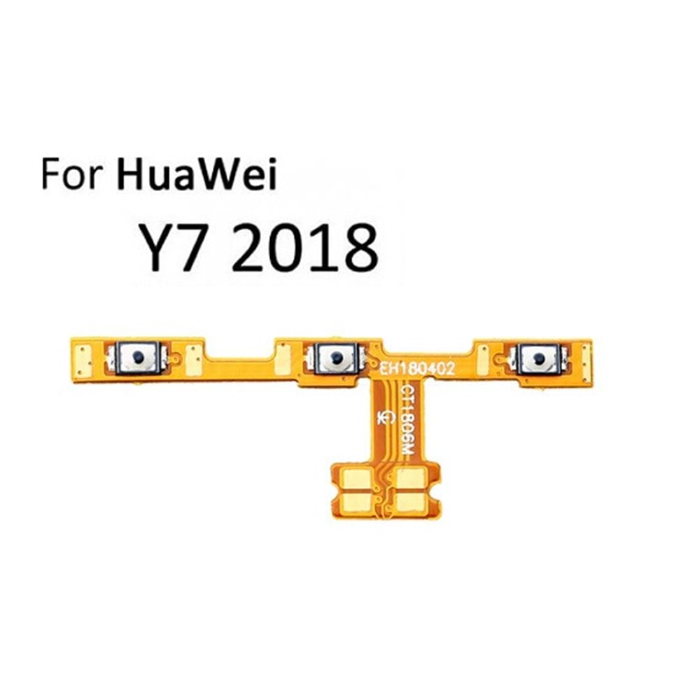 HUAWEİ Y7 2018 ON/OFF-YAN SES FLEX Lİ