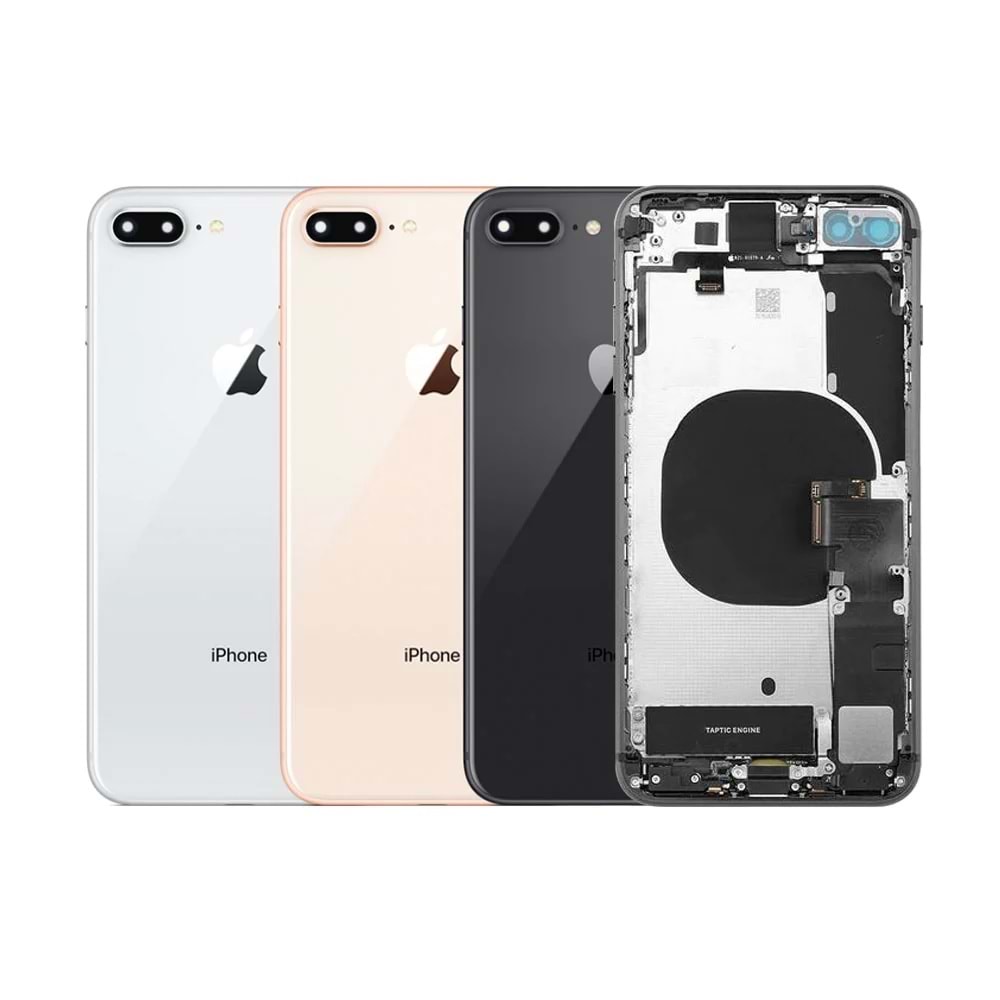 İPHONE 8G PLUS ARKA KAPAK - SILVER - YSR
