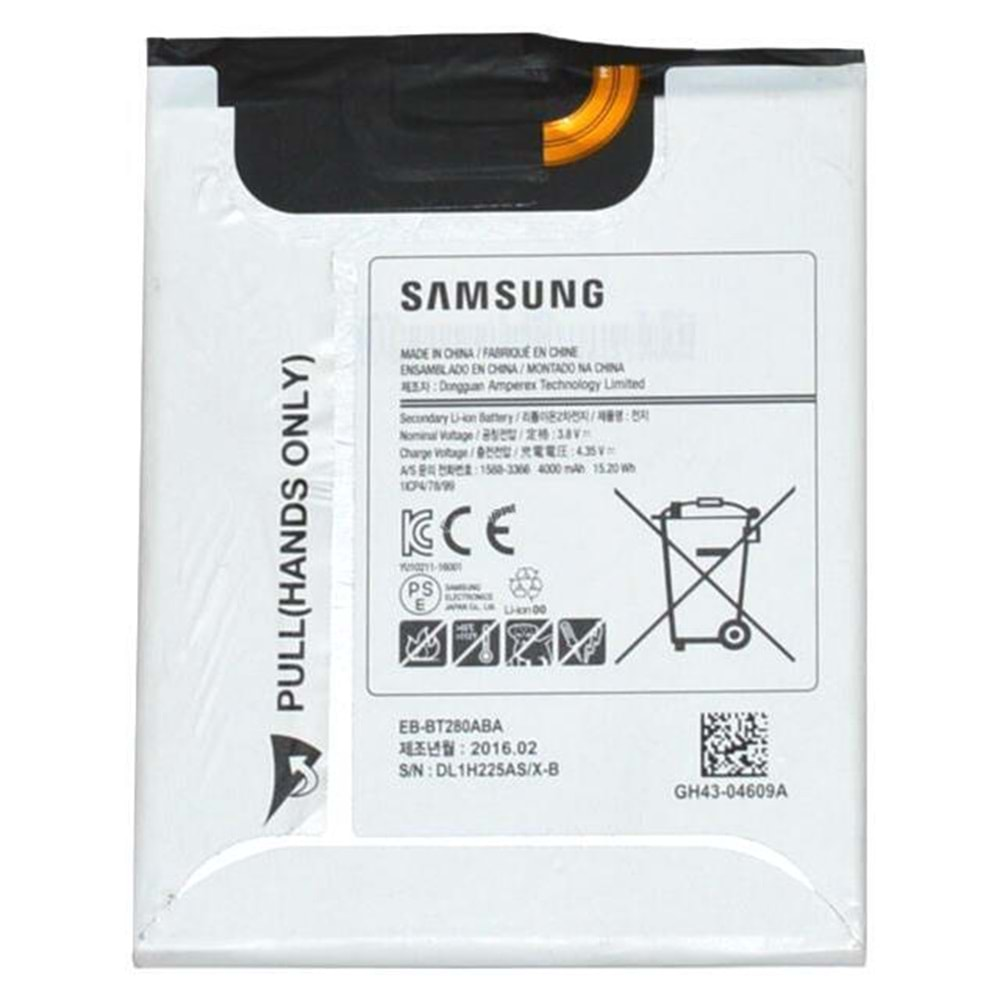 SAMSUNG T280 T285 BATARYA ORJİNAL