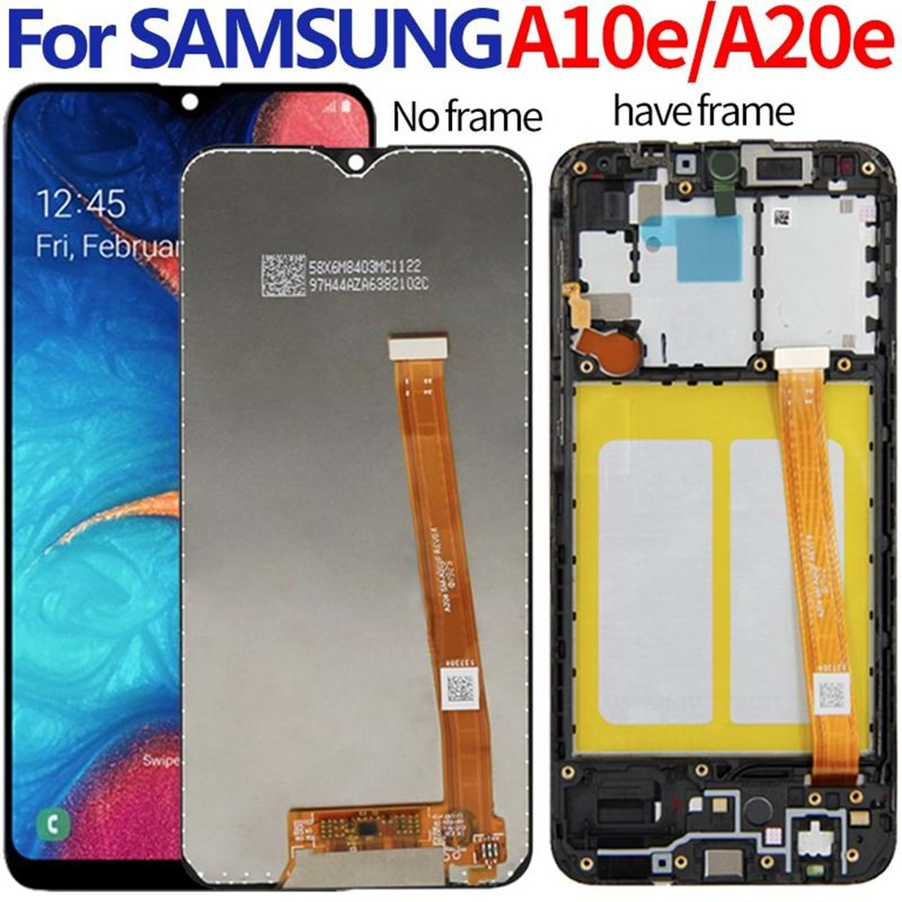 SAMSUNG A20 E-A10 E (A202-A102) SİYAH EKRAN