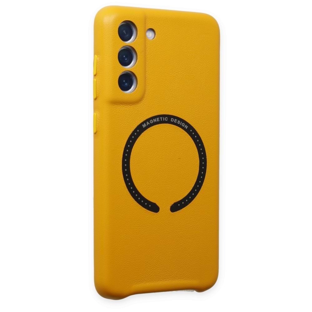 HOLA MAGSAFE KILIF - SAMSUNG - S21 FE - YELLOW