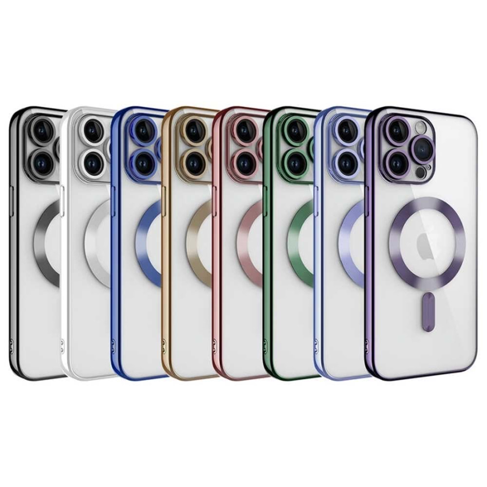 İPHONE 12 PROMAX MAGSAFE LİVE AİR - SILVER - YSR