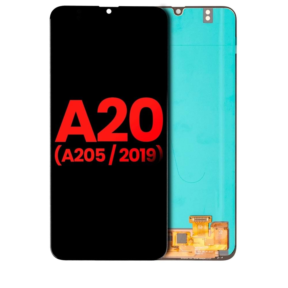 SAMSUNG A20 (A205) SİYAH EKRAN ÇITASIZ