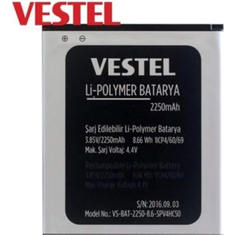 VESTEL VENÜS E5 BATARYA