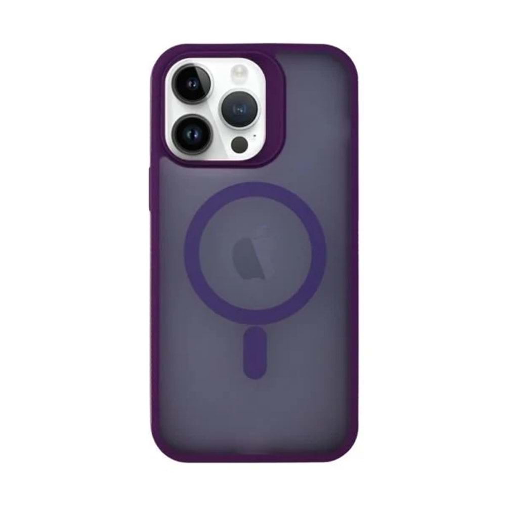 BRABUS COMBO CASE - İPHONE 14 PRO MAX - PURPLE - YSR