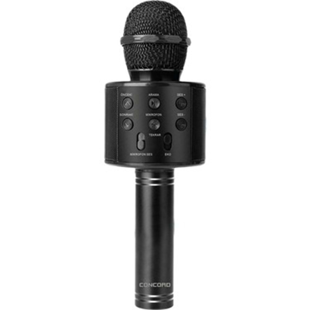 CONCORD C8501 KARAOKE MİKROFON - SİYAH