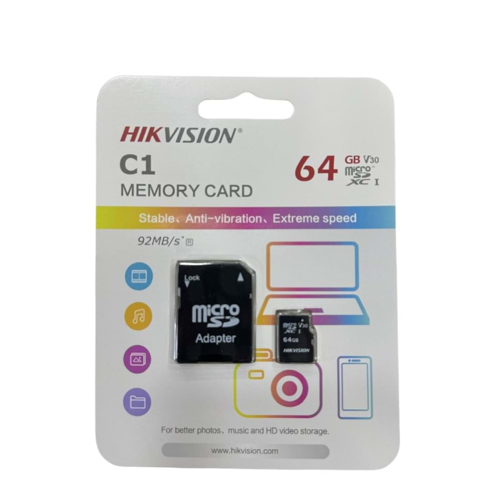 HKVISION MEMORY CARD 64GB