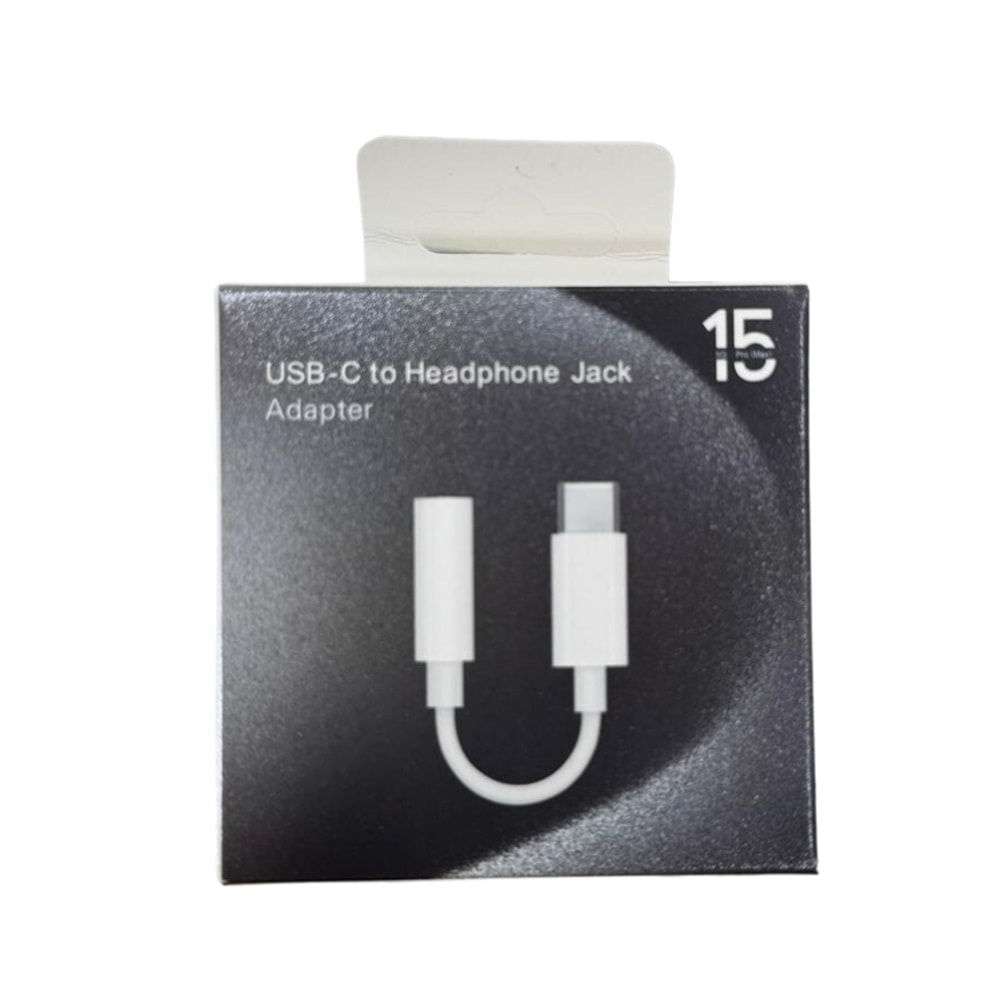 İPHONE 15 USB-C TO HEADPHONE JACK