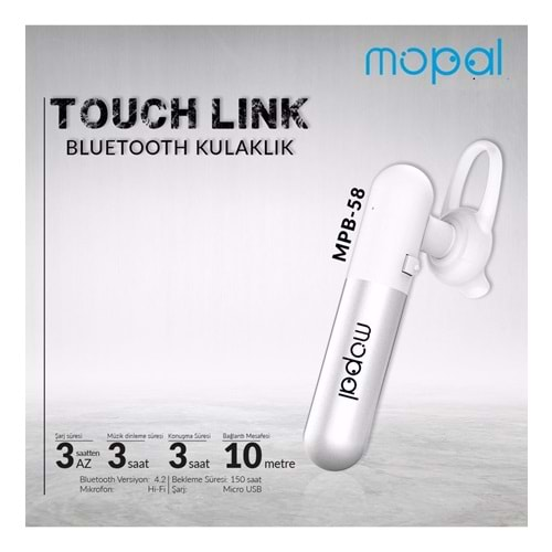 MOPAL MPB-58 BLUETOOTH KULAKLIK