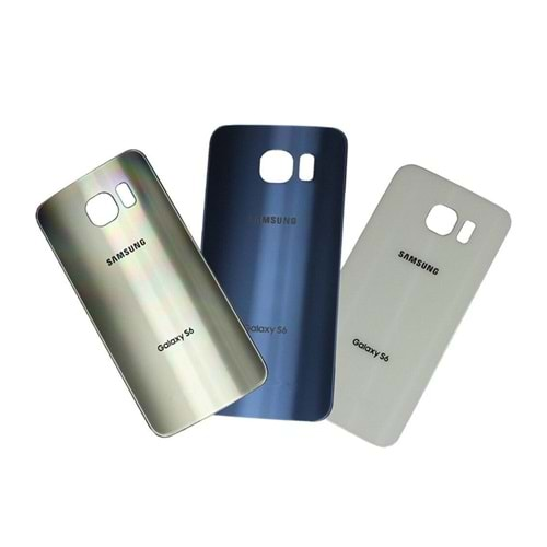 SAMSUNG S6 (G920) ARKA KAPAK - WHITE - YSR -