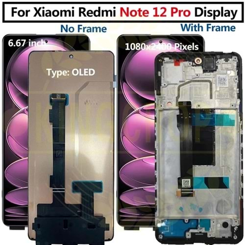 XİAOMİ REDMİ NOTE 12 PRO (4G) OLED LCD