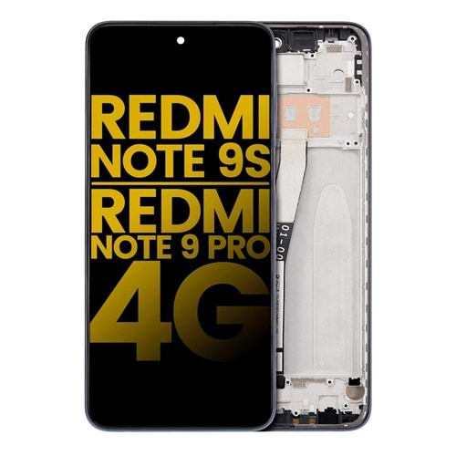 XİAOMİ REDMİ NOTE 9S-NOTE 9 PRO ORJ (MAVİ) EKRAN ÇITALI