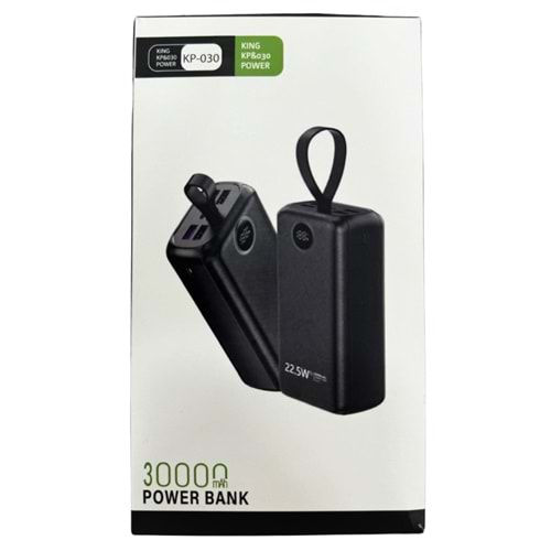 KİNGPOWER KP-030 30000 MAH POWERBANK