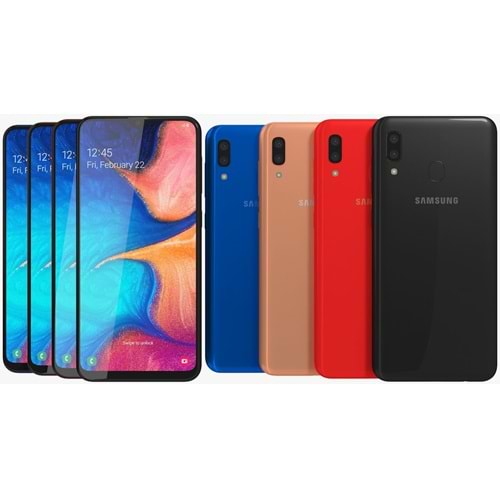 SAMSUNG A20 S (A207) ARKA KAPAK - RED - YSR