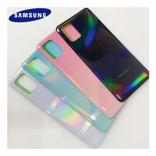 SAMSUNG A71 (A715) ARKA KAPAK - BLACK - YSR