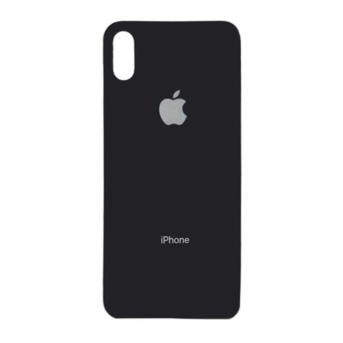 İPHONE XS ARKA KAPAK - BLACK - YSR