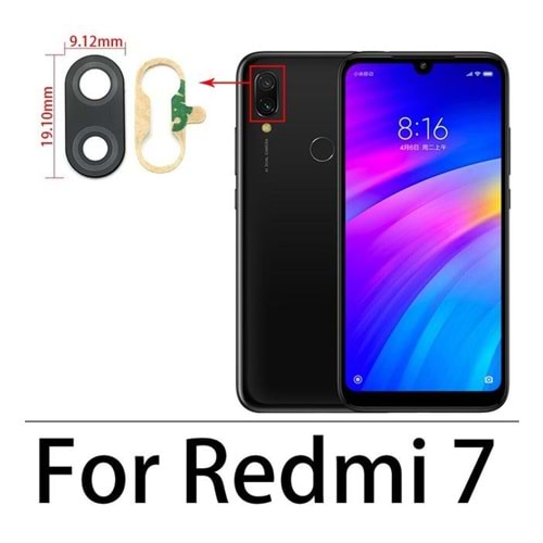 XİAOMİ REDMİ 7 KAMERA LENSİ