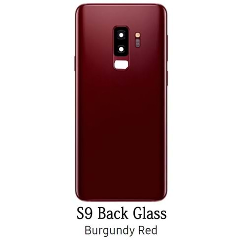 SAMSUNG S9 (G960) ARKA KAPAK - BURGUNDY - YSR