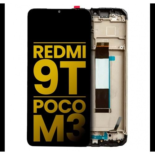 XİAOMİ POCOPHONE M3 ORJ (SİYAH) EKRAN ÇITALI