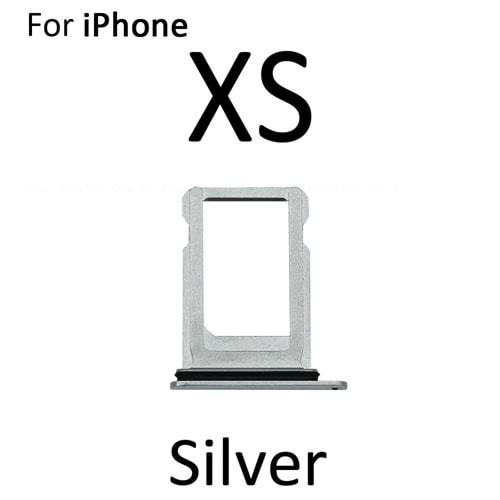 İPHONE XS SİM TEPSİSİ - SILVER - YSR