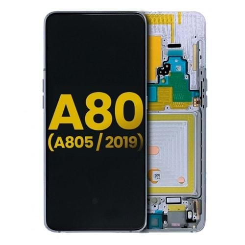 SAMSUNG A80 (A805) GOLD EKRAN ÇITALI