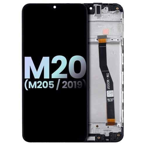 SAMSUNG M20 (M205) SİYAH EKRAN ÇITALI