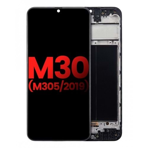 SAMSUNG M30 (M305) (SİYAH) EKRAN ÇITALI