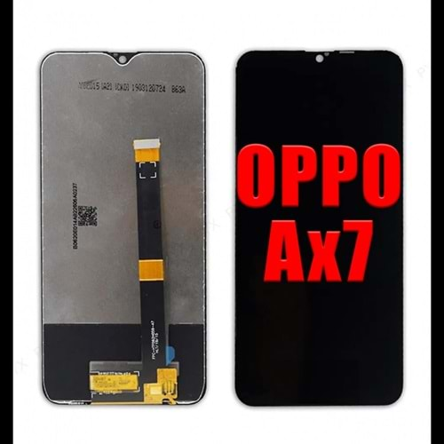 OPPO A7 X (SİYAH) EKRAN ÇITASIZ