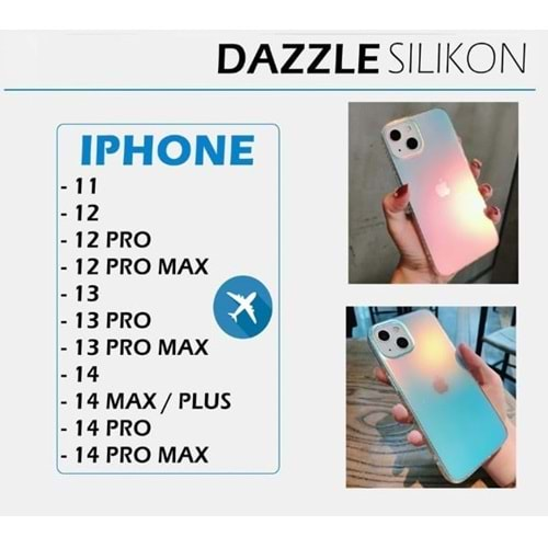 DAZZLE KAPAK UÇAK - APPLE - 12 MİNİ - TRANSPARENT - YSR