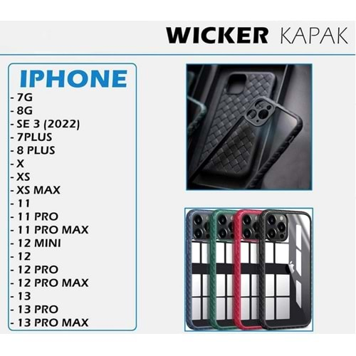 WİCKER CASE İPHONE