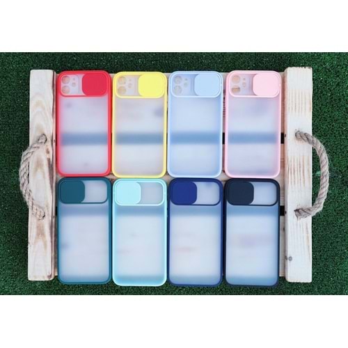 PALM LENS BUZLU SİLİKON KILIF - SAMSUNG M31 - COLOURFUL - YSR