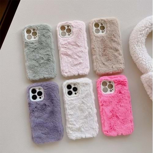 PELUŞ KILIF - APPLE - XR - PLUSH - YSR