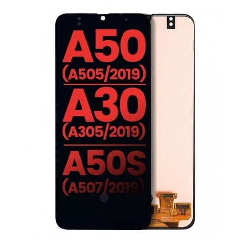 SAMSUNG A50 (A505) SİYAH EKRAN REVİZE ÇITASIZ