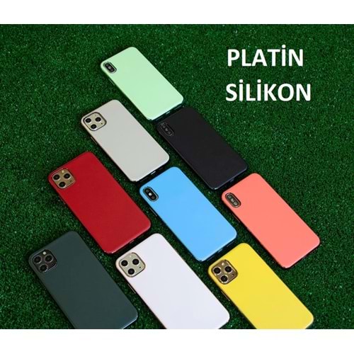 PLATİN SİİKON KILIF - SAMSUNG - A22 - DARK GREEN