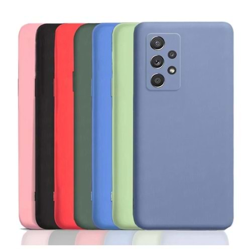 RUBBER SAMSUNG A72 4G SİLİKON - BLUE - YSR