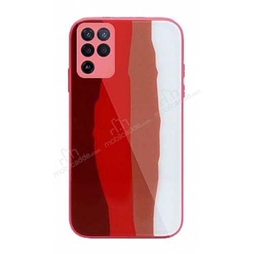 RUBBER OPPO RENO 5 LİTE - BURGUNDY - YSR