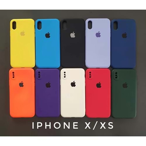 İPHONE XS (PURPLE) LANSMAN SİLİKON KILIF